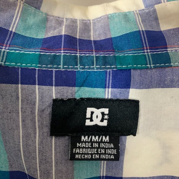 Dolce & Gabbana Men’s Short Sleeve Plaid Shirt – Medium - Picture 3 of 8